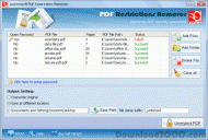 Axommsoft PDF Restrictions Remover screenshot